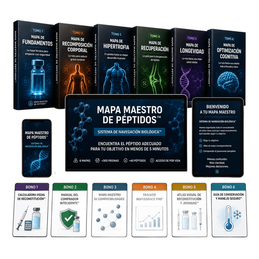 MAPA MAESTRO DE PEPTIDOS + 6 BONOS