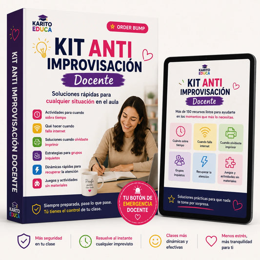 KIT ANTI IMPROVISACIÓN DOCENTE