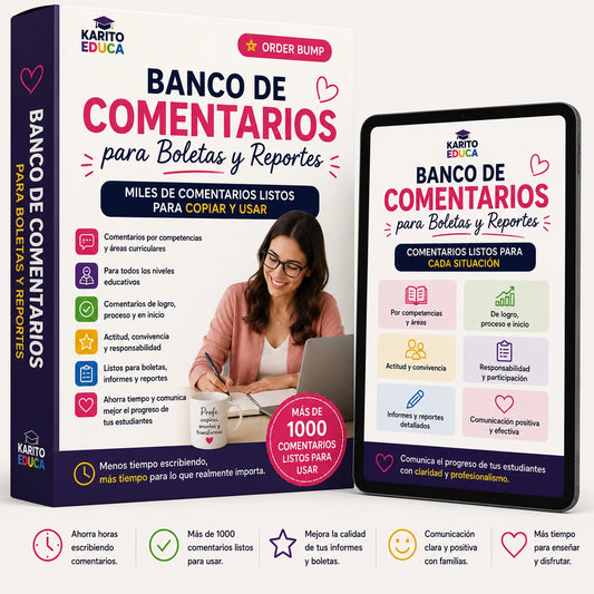 COMENTARIOS PARA BOLETAS Y REPORTES